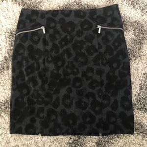 Michael Kors animal print skirt